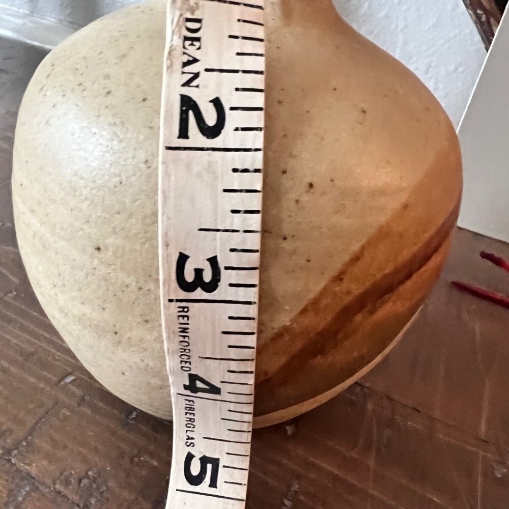 Handmade Boho Rustic Pottery Vase - Picture 6 of 7